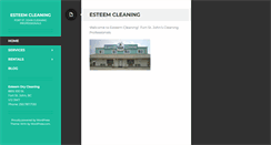Desktop Screenshot of esteemcleaning.ca